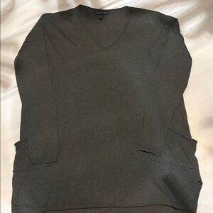 Eileen Fisher merino wool sweater